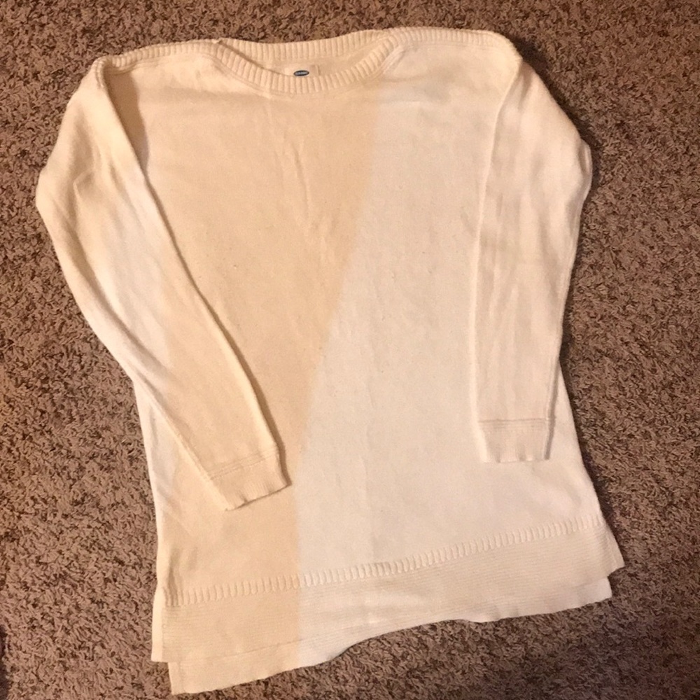 White Tunic Sweater